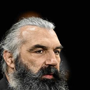Sebastien Chabal Canal+ - Célébrités lors du Championnat du Top14 entre Toulouse et Toulon (57-5) à Toulouse le 27 octobre 2024. Thierry Breton / Panoramic / Bestimage
