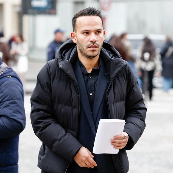 Mohamed Bouhafsi - Arrivées à la cérémonie religieuse en hommage à Rolland Courbis dans l'église de la Madeleine à Paris, France, le 14 janvier 2026. Photo par Jacovides-Moreau/Bestimage