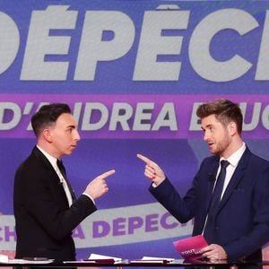 "J’ai l’immense joie de vous annoncer que je rejoins C à vous Week-end, présenté par Mohamed Bouhafsi, tous les vendredis et samedis sur France 5", a-t-il déclaré sur X,

Jordan Deluxe, Andrea Bruche, sur le plateau de TBT9 présentée par les chroniqueurs en l’absence de C.Hanouna, retenu par les championnats de France par équipe de padel à Troyes. Le programme a été diffusé en direct sur W9, à Paris (France) le 30 janvier 2026. © Jack Tribeca / Bestimage