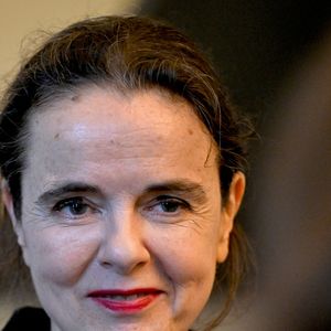 Amélie Nothomb lors du festival littéraire « Bibliothèques Idéales » à Strasbourg, en France, le 26 septembre 2024. Photo de Nicolas Roses/ABACAPRESS.COM
