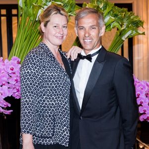 Elle a raconté qu'ils s'étaient mariés seulement six mois après leur rencontre.

Exclusif - Paul Belmondo et Luana - Arrivées des people au dîner de la 9ème édition du "Global Gift Gala" d’E. Longoria à l'hôtel Four Seasons George V à Paris le 25 avril 2018. © Cyril Moreau/Bestimage