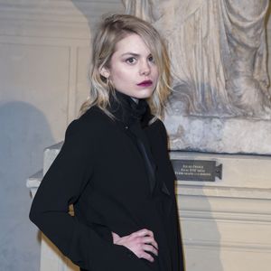 Béatrice Martin, dite Cœur de pirate - Défilé Sonia Rykiel collection prêt-à-porter Automne-Hiver 2017-2018 à l'école des Beaux Arts à Paris, le 3 Mars 2017. © Olivier Borde/Bestimage