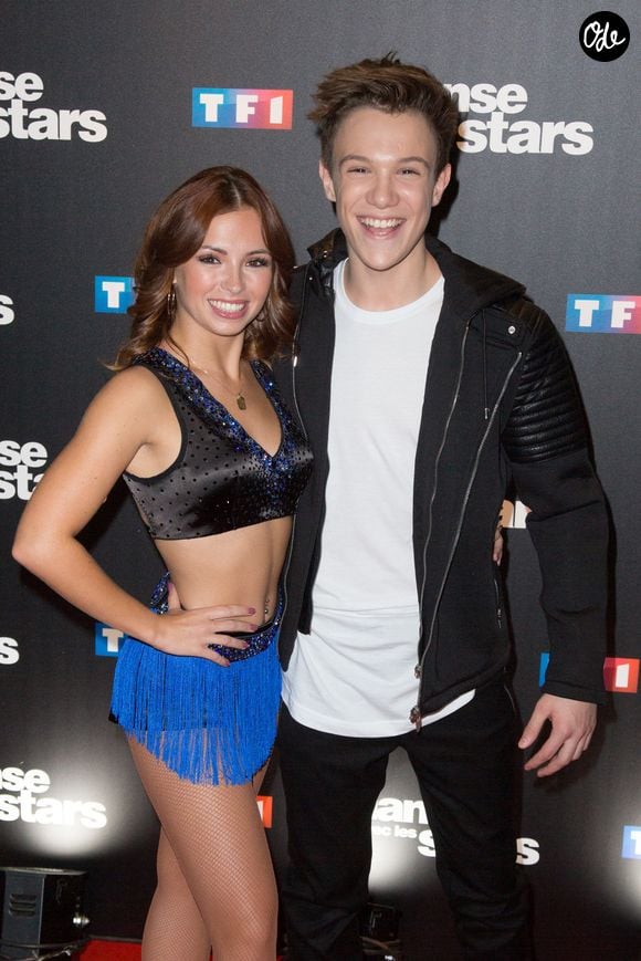 Lenni-Kim et Marie Denigot lors de la séance photo de « Danse avec les stars 8 » à Paris, en France, le 28 septembre 2017. Photo de Nasser Berzane/ABACAPRESS.COM