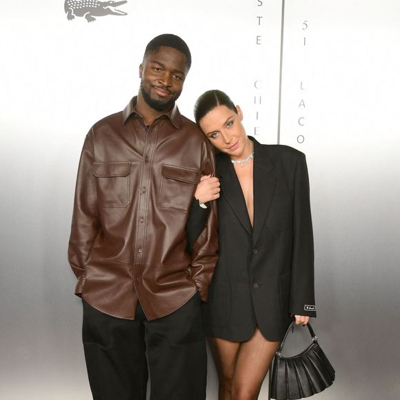 Stéphane Bak et Adele Exarchopoulos au photocall de la soirée Lacoste X Chien 51 au club Silencio en marge du 78ème Festival International du Film de Cannes, France, le 18 mai 2025. © Romain Doucelin/Bestimage