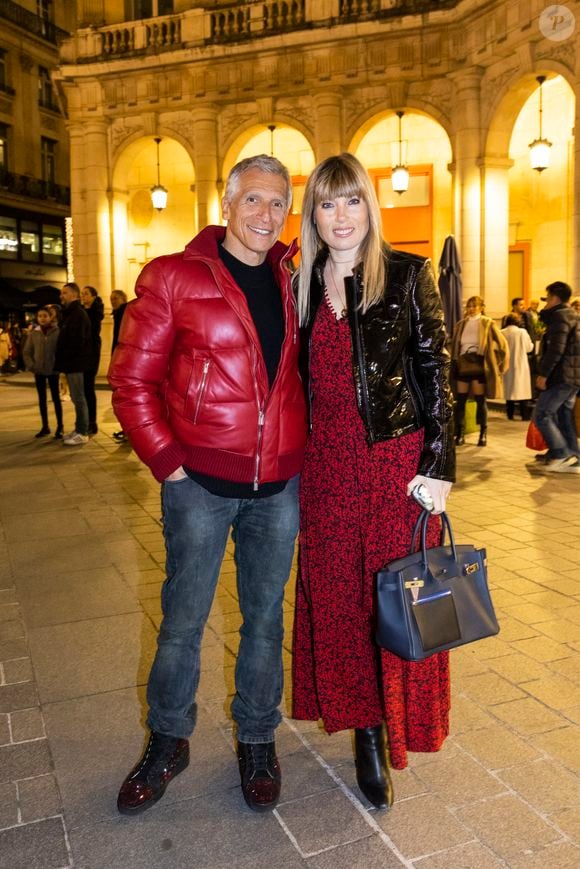 Le choix du prénom s'est fait naturellement pour l'aînée.

Exclusif - Nagui et sa femme Melanie Page - Cérémonie de remise du prix Raymond Devos au théâtre Edouard VII à Paris dans le cadre de la 28ème édition de la semaine de la Langue Française et de la Francophonie le 20 mars 2023. © Coadic Guirec - Cyril Bruneau / Bestimage