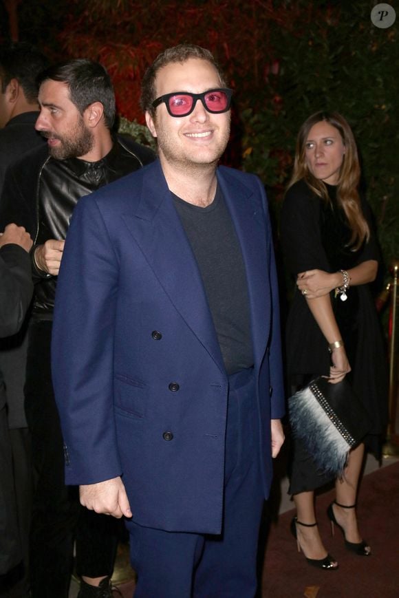 David Wertheimer - Arrivees la soiree au pavillon Ledoyen a l'issue de la premiere du film "Mademoiselle C", documentaire consacre a Carine Roitfeld a Paris, le 1er octobre 2013.