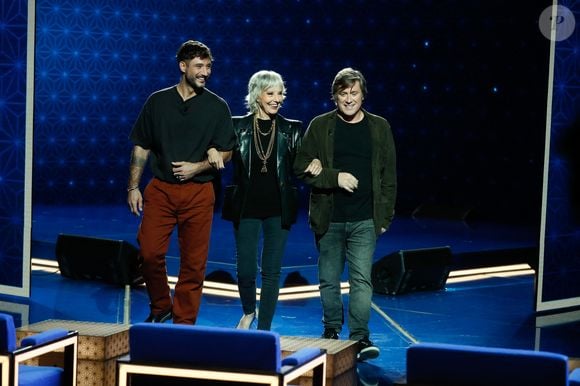 Exclusif - Jérémy Frérot, Denise Fabre, Thomas Dutronc - Enregistrement de l'émission "La Boîte à Secrets N°20" dans les studios de la Cité du Cinéma à Saint-Denis, présentée par F.Bollaert et diffusée le 10 janvier sur France 3
© Christophe Clovis / Bestimage