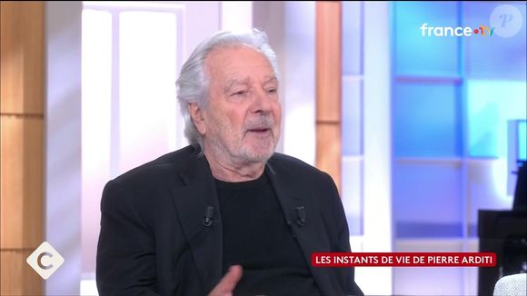 Pierre Arditi dans "C à vous".
