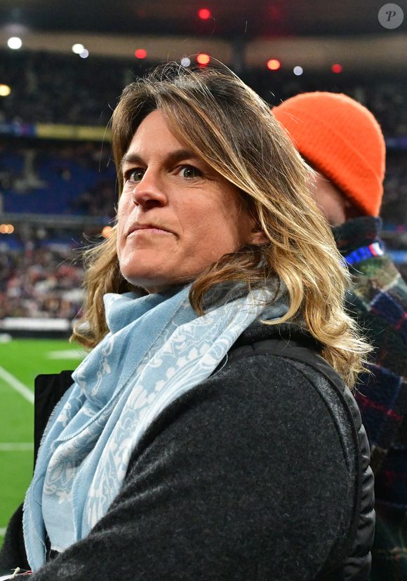Amélie Mauresmo au match de rugby du Tournoi des Six Nations France contre Angleterre au Stade de France à Saint-Denis le 14 mars 2026

© Christian Liewig / Bestimage