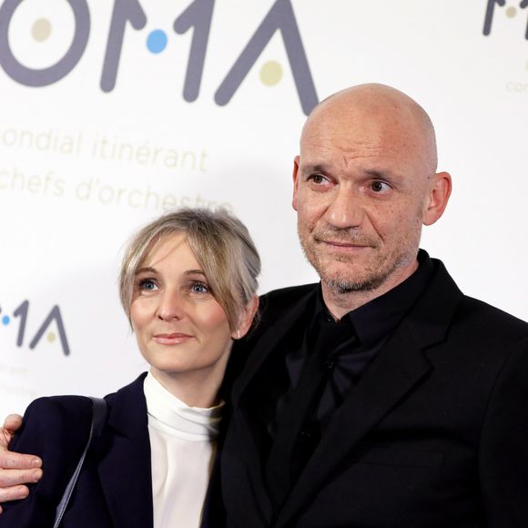 Clarisse Fieurgant et Gaëtan Roussel - Soirée exceptionnelle à l'occasion du lancement du 1er concours international de femmes chefs d'orchestre, MAWOMA, à l'hôtel Intercontinental Paris Le Grand, à Paris. Le 24 Janvier 2019 © Dominique Jacovides / Bestimage