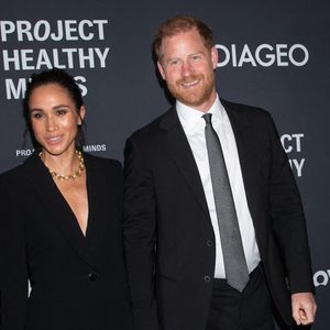 Meghan Markle et le prince Harry au Projet Healthy Minds 3e gala annuel le 10 octobre 2025
Crédit : Janet Mayer/INSTARimages.com