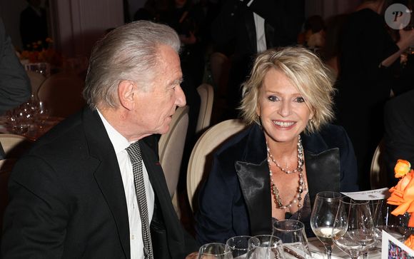 William Leymergie et sa compagne Sophie Davant - 46ème édition du Gala "Best Awards" à l'hôtel Georges V à Paris le 11 décembre 2023. © Coadic Guirec / Bestimage