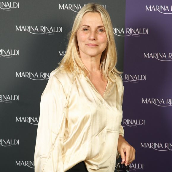 Exclusif - Sophie Favier à la soirée de lancement de la collection capsule Marina Rinaldi by Fausto Puglisi à l'hôtel d'Evreux à Paris le 2 juillet 2018.
© Rachid Bellak / Bestimage