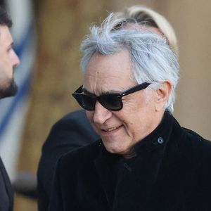 Richard Berry - Obsèques de Nathalie Baye en l'église Saint-Sulpice à Paris le 23 avril 2026. © Dominique Jacovides - Coadic Guirec / Bestimage