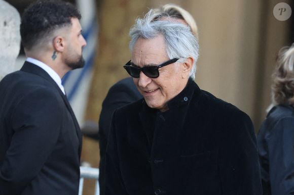 Richard Berry - Obsèques de Nathalie Baye en l'église Saint-Sulpice à Paris le 23 avril 2026. © Dominique Jacovides - Coadic Guirec / Bestimage