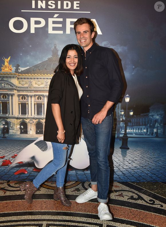 Karima Charni et Jean-Baptiste Marteau - Les célébrations à la première de l'escape game grandeur nature "Inside Opéra" au Palais Garnier à Paris, France, le 4 juin 2018. © Veeren/Bestimage