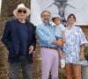 Il a évoqué des "malentendus" avec Romain, son fils aîné.
Exclusif - Michel Sardou, Romain Sardou, sa compagne Kym Thiriot (enceinte) et leur fils Marius - Michel Sardou rend hommage à son père en famille lors du premier trophée de pétanque "Fernand Sardou" à Bormes-les-Mimosas le 29 mai 2026. © Franz Chavaroche / Bestimage