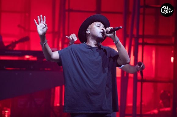 Le chanteur Soprano en concert lors du Festival de Carcassonne, le 17 juillet 2019.
© Frédéric Maligne / Bestimage