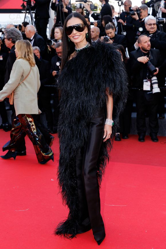 Demi Moore - Montée des marches du film " Fjord " lors du 79ème Festival International du Film de Cannes, le 18 mai 2026. © Jacovides-Moreau / Bestimage