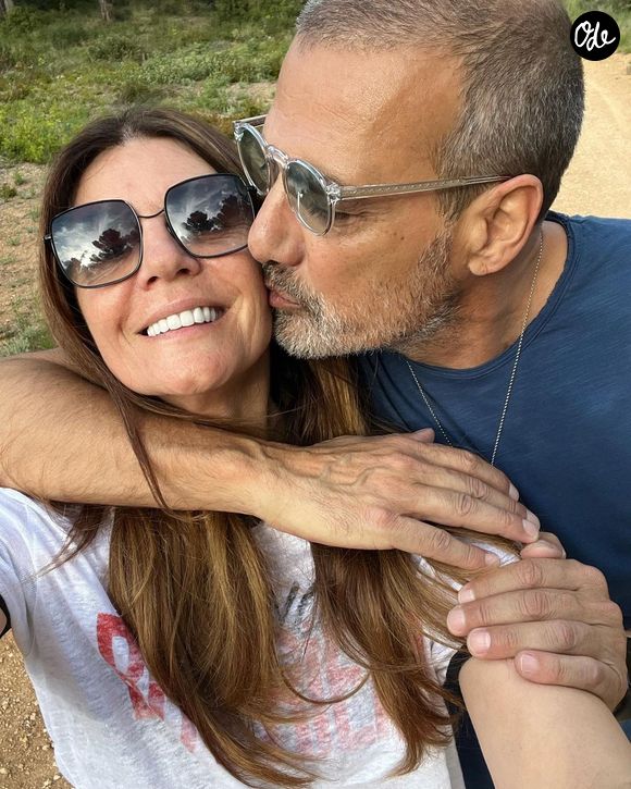 Véronika Loubry et Gérard Kadoche. Capture d'écran Instagram