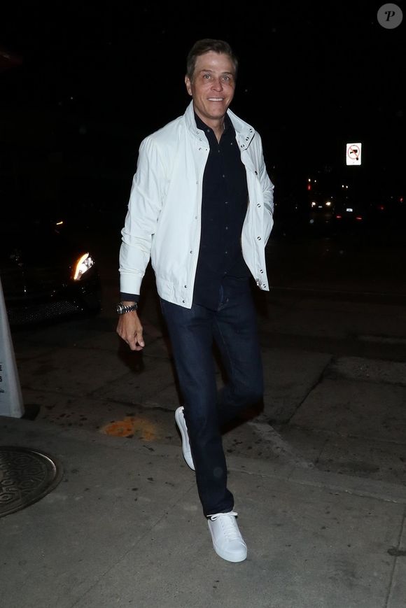 Patrick Whitesell est allé dîner au restaurant Craig's à West Hollywood, le 11 mai 2019. Backgrid USA / Bestimage