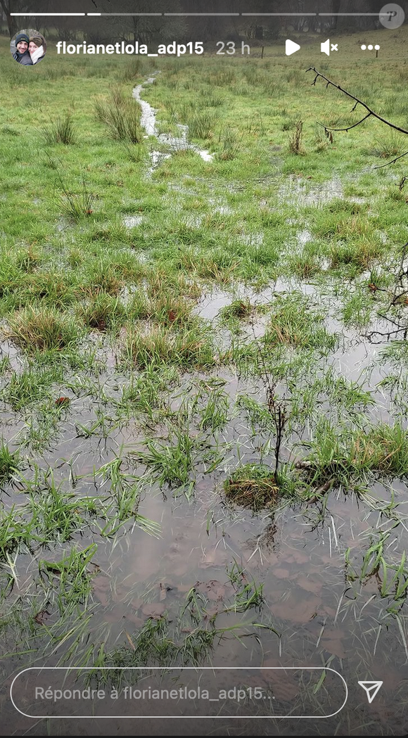 La ferme de Lola et Florian (L'amour est dans le pré) a été touchée par des inondations - Instagram
