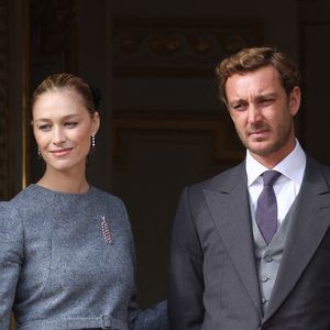 Béatrice Borromée et Pierre Casiraghi assistent à la fête nationale de Monaco 2025, le 19 novembre 2025 à Monaco, Monaco. Photo de Jean-Charles Vinaj/ABACAPRESS.COM