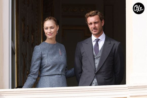 Béatrice Borromée et Pierre Casiraghi assistent à la fête nationale de Monaco 2025, le 19 novembre 2025 à Monaco, Monaco. Photo de Jean-Charles Vinaj/ABACAPRESS.COM