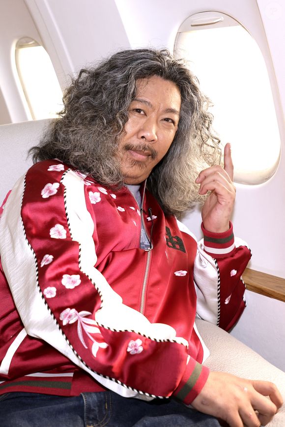 Exclusif - Bun Hay Mean (Le Chinois Marrant) lors de l'enregistrement de l'émission "Le Jet de Luxe", présentée par Jordan de Luxe. Paris, le 18 avril 2025.
© Cédric Perrin/Bestimage