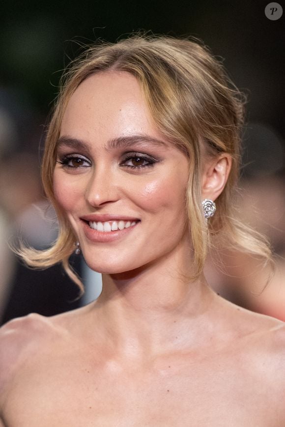 Lily-Rose Depp à la première de The Idol dans le cadre du 76e Festival de Cannes, le 22 mai 2023. Photo d'Aurore Marechal/ABACAPRESS.COM