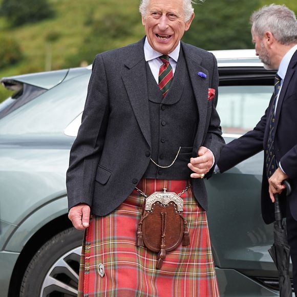 Le roi Charles III à Thurso le 28 juillet 2025.  © Julien Burton / Bestimage