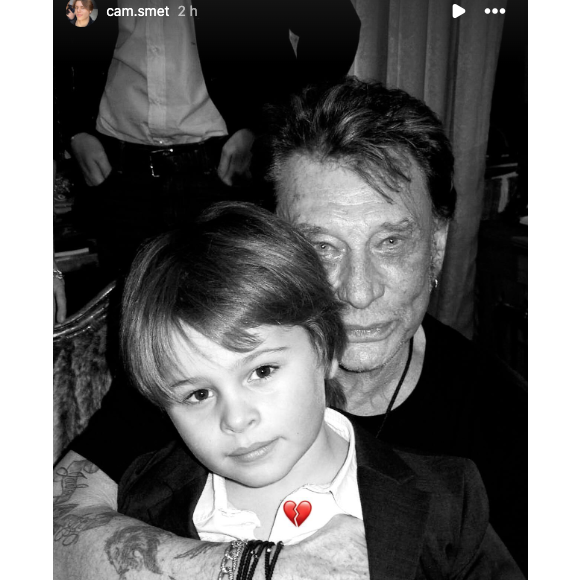 L’occasion de voir que le petit-fils de Johnny Hallyday a bien changé

La photo de Cameron pour les 7 ans de la mort de Johnny Hallyday.