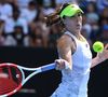 Alize Cornet (FRA) lors de son match du premier tour de l'Open d'Australie 2024 au Melbourne Park à Melbourne, AUSTRALIE, le 14 janvier 2024. Photo par Corinne Dubreuil/ABACAPRESS.COM