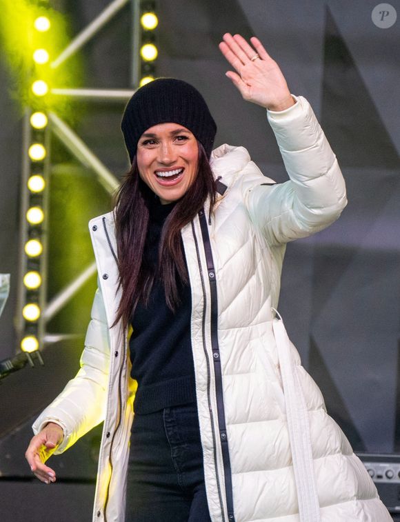 Meghan Markle à Vancouver au Canada pour les Invictus Games le 11 février 2025.
Crédit : Zak Hussein / Backgrid UK/ Bestimage