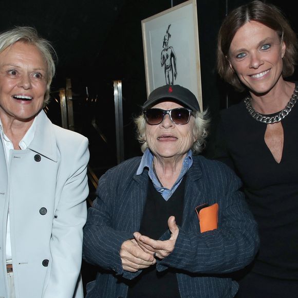 Exclusif - Muriel Robin, Josée Dayan et Anne Le Nen (Co-autrice de la pièce) - Générale de la Pièce "On va tous être d'accord… ou pas " au théâtre Lepic à Paris le 6 Mai 2025. © Bertrand Rindoff/Bestimage