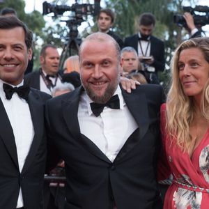 Laurent Lafitte, François Damiens et sa compagne - Montée des marches du film « Le Grand Bain » lors du 71ème Festival International du Film de Cannes. Le 13 mai 2018 
© Borde-Jacovides-Moreau/Bestimage