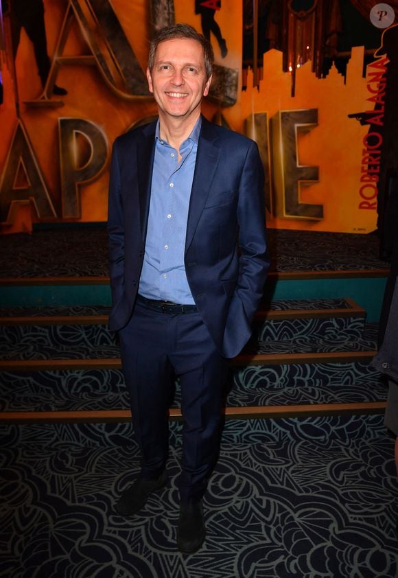 Thomas Hugues à la générale de la comédie musicale "Al Capone" aux Folies Bergère à Paris le 9 février 2023. © Veeren / B. Rindoff / Bestimage