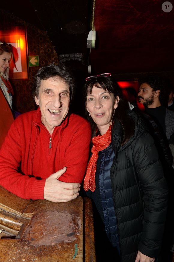 Corinne et Gilles Benizio (Shirley et Dino) à l'after-party du film "Il a déjà tes yeux" au Raspoutine à Paris, France, le 16 janvier 2017. © Rachid Bellak/Bestimage