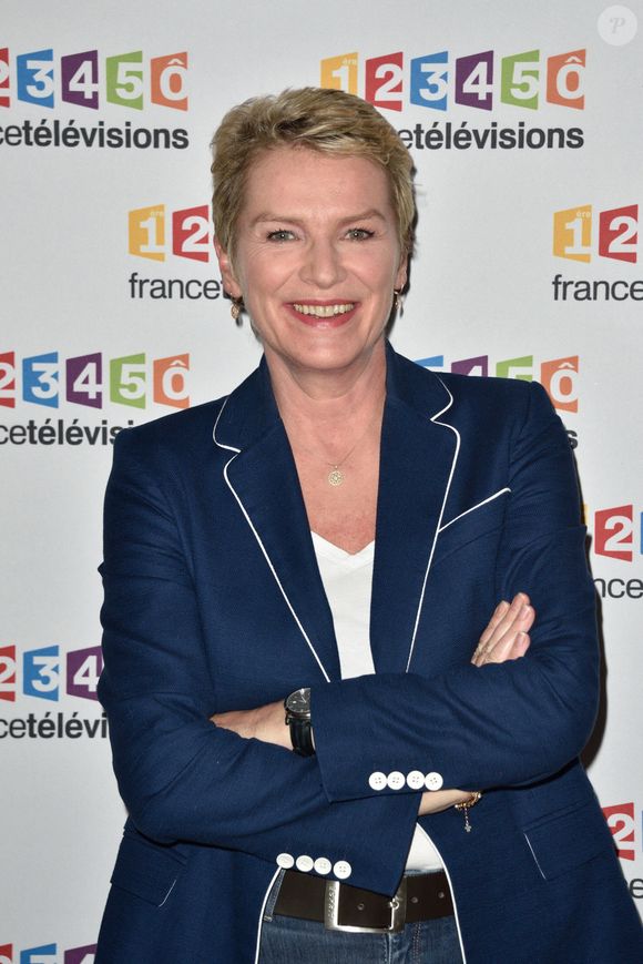 Elise Lucet présente à la conférence de presse 2017/2018 de France Télévisions à Paris, France, le 5 juillet 2017. Photo par Alban Wyters/ABACAPRESS.COM