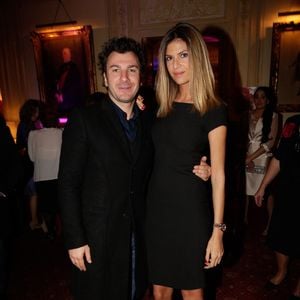 Michael Youn et Isabelle Funaro assistent au vernissage de l'exposition des œuvres de Karl Lagasse à l'Automobile Club de France à Paris, France, le 13 novembre 2013. Photo par Jerome Domine/ABACAPRESS.COM