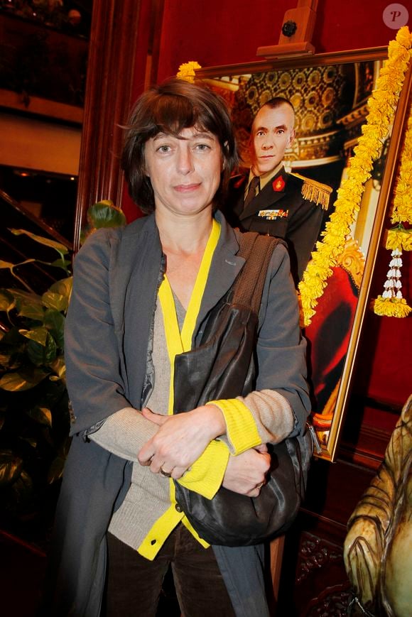 Kate Barry - Dîner en l'honneur des artistes Pierre et Gilles pour le lancement du magazine "Bazar Edition" au restaurant Le Président à Paris le 29 mars 2012  RINDOFF-BORDE / BESTIMAGE