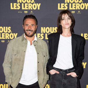 Jose Garcia et Charlotte Gainsbourg à l'avant-première de Nous Les Leroy à l'UGC Normandie à Paris, France, le 03 avril 2024. Photo par Aurore Marechal/ABACAPRESS.COM