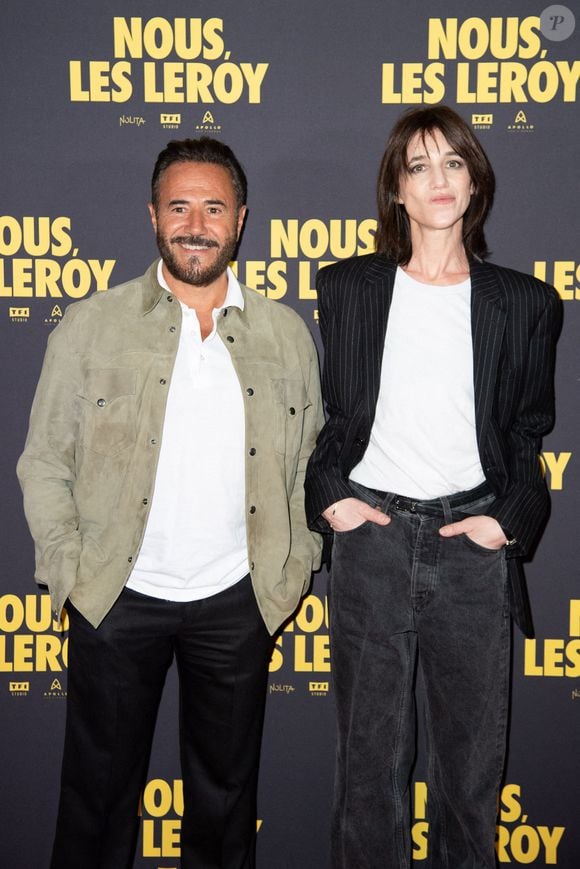 Jose Garcia et Charlotte Gainsbourg à l'avant-première de Nous Les Leroy à l'UGC Normandie à Paris, France, le 03 avril 2024. Photo par Aurore Marechal/ABACAPRESS.COM
