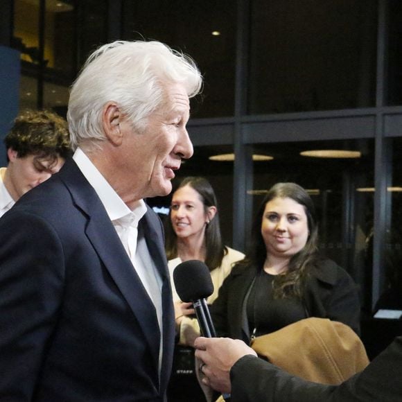 Richard Gere, lors de la première new-yorkaise de The Agency, organisée par Paramount+ et Showtime au Museum of Modern Art de New York, le 21 novembre 2024.