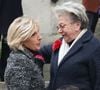 Ce jeudi 6 février ont eu lieu les obsèques de Catherine Laborde à Paris, en l'église Saint-Roch.
Evelyne Dheliat et Françoise Laborde arrivent à la cérémonie des obsèques de Catherine Laborde à l'église Saint-Roch à Paris, France. Photo par Jerome Domine/ABACAPRESS.COM