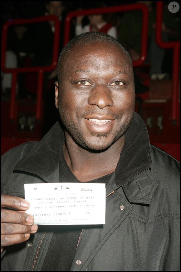 Mouss Diouf - Championnat du monde WBA des poids mouches à Bercy.
AGENCE / BESTIMAGE