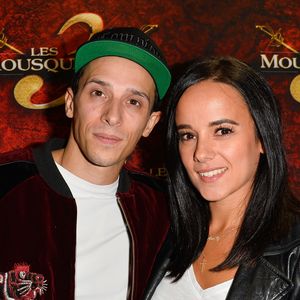 Alizée et son mari Grégoire Lyonnet à la générale de la comédie musicale "Les 3 Mousquetaires" au Palais des Sports à Paris le 7 octobre 2016. © Coadic Guirec - Cyril Moreau / Bestimage