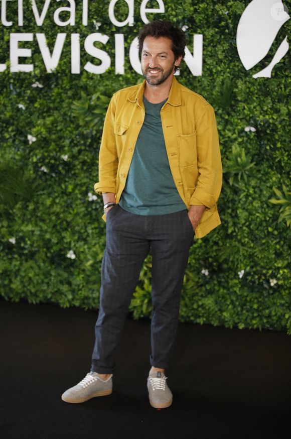 Frédéric Diefenthal au photocall de la série "Ici tout commence" lors du 62ème Festival de Télévision de Monte-Carlo, à Monaco, le 17 juin 2023. © Denis Guignebourg/BestImage