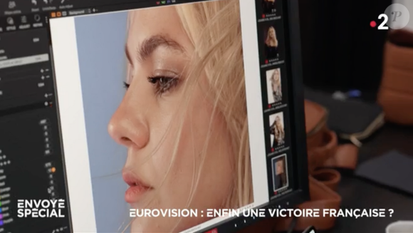 Louane Emera doit choisir le visuel officiel de l'Eurovision 2025, puisqu'elle y représentera la France, le samedi 17 mai 2025