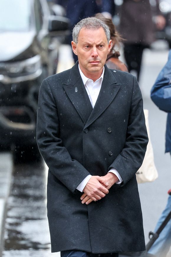 Marc-Olivier Fogiel - Obsèques de l'ancien ministre de la Culture Frédéric Mitterrand en l'Église Saint-Thomas d'Aquin à Paris. Le 26 mars 2024
© Moreau-Jacovides / Bestimage
